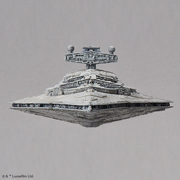 Bandai Modellbausatz Star Wars - Death Star+Star Destroyer, Maßstab 1:2700000 und 1:14500