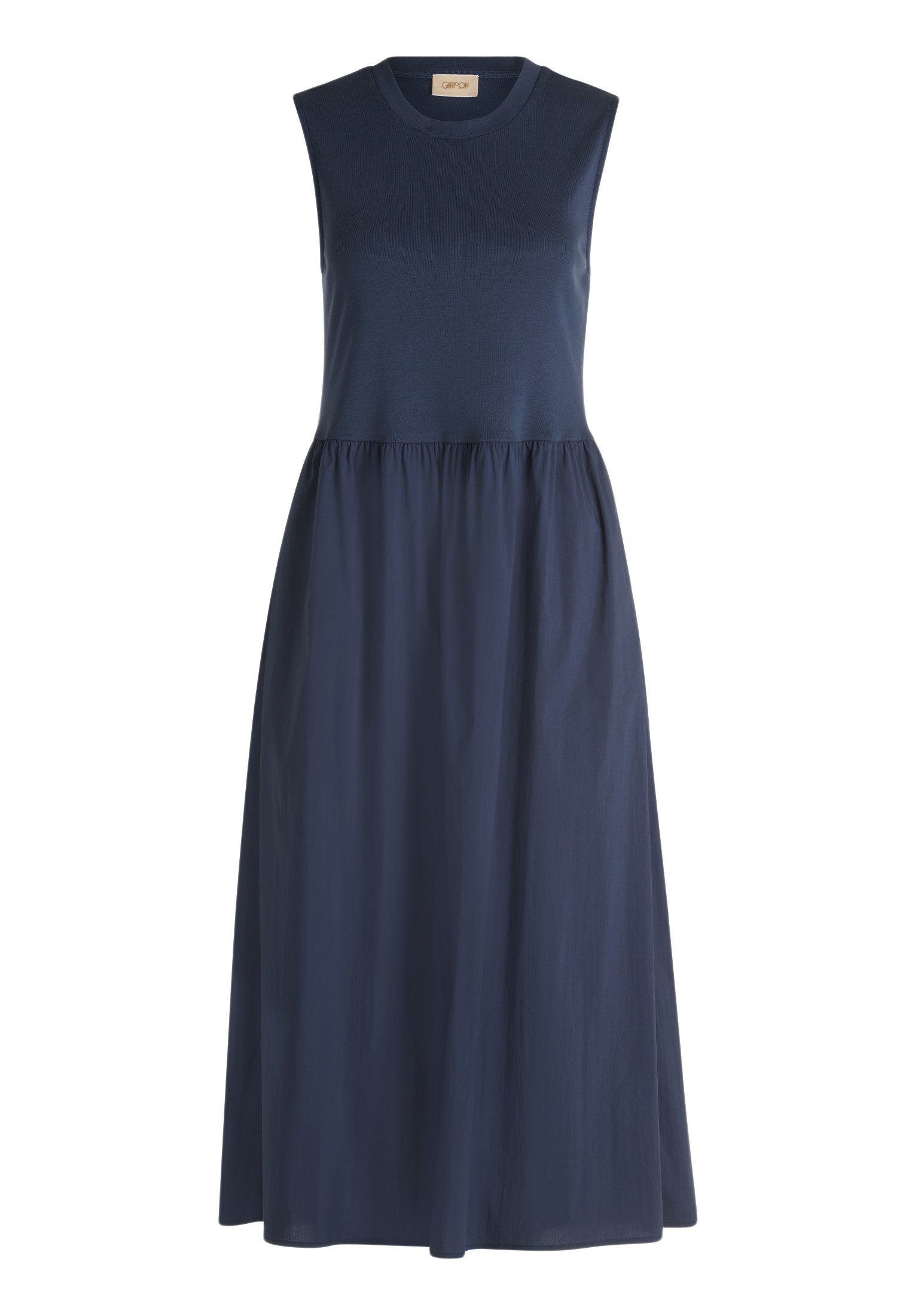 Cartoon Druckkleid Damen mit Eingrifftaschen