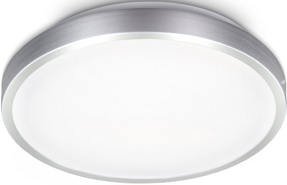 B.K.Licht LED Deckenleuchte BK_DL1198 LED-Deckenlampe, Bürolampe, 4.000K  neutalweißes Licht, LED fest integriert, Neutralweiß, 15 Watt, 1.500 Lumen,  Ø29cm