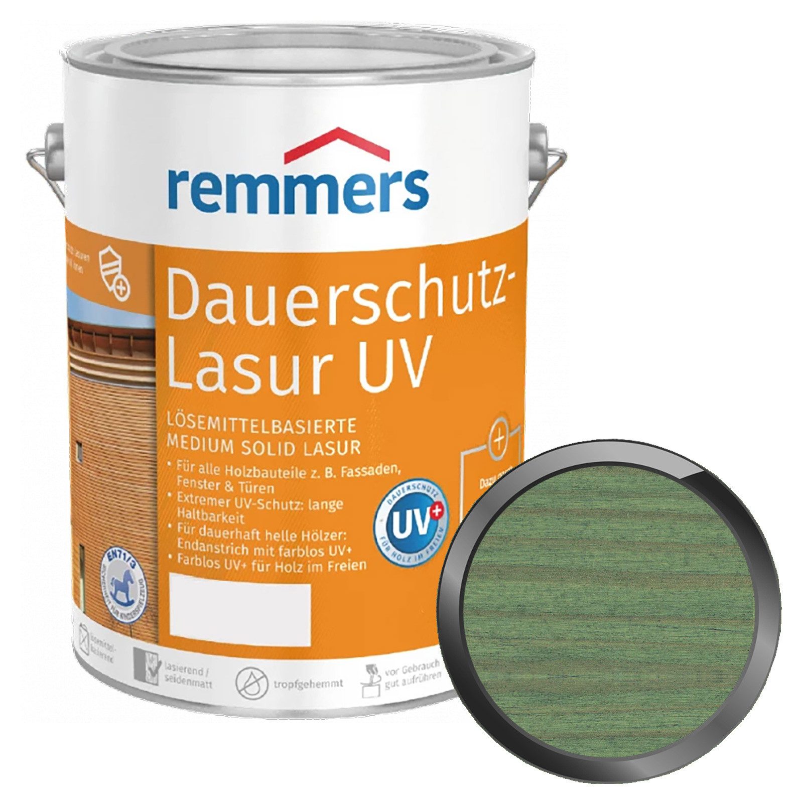 Remmers Holzschutzlasur DAUERSCHUTZ-LASUR UV - 5 LTR