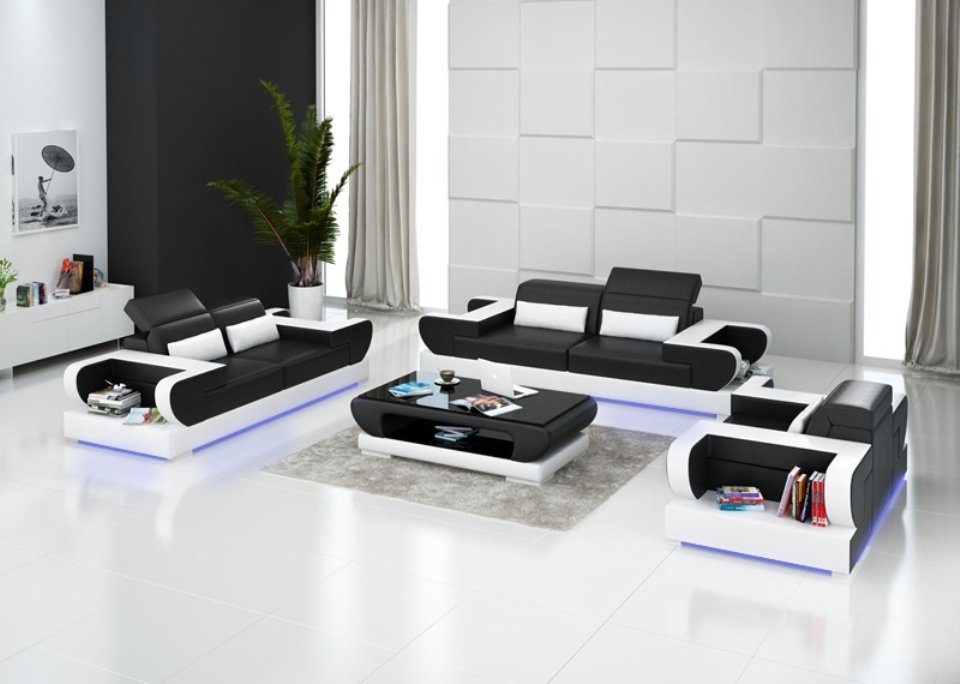 JVmoebel Sofa Wohnlandschaft Europe 3+2+1 Beige Garnitur Design luxus in Made Sitzer Sofas