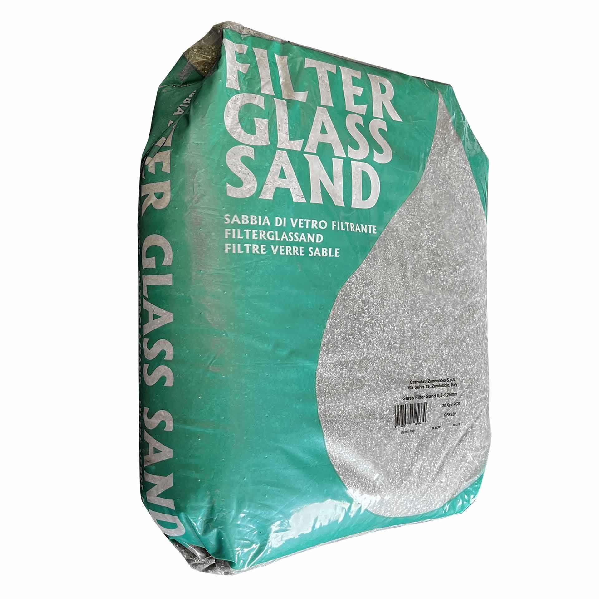Min2C Filtersand 20 kg Glasfiltersand 0.5-1.25 günstig online kaufen