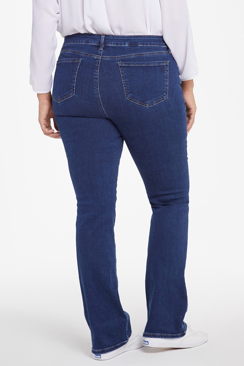 NYDJ Bootcut-Jeans Barbara Bootcut Mittelblau Premium Denim (Plus)