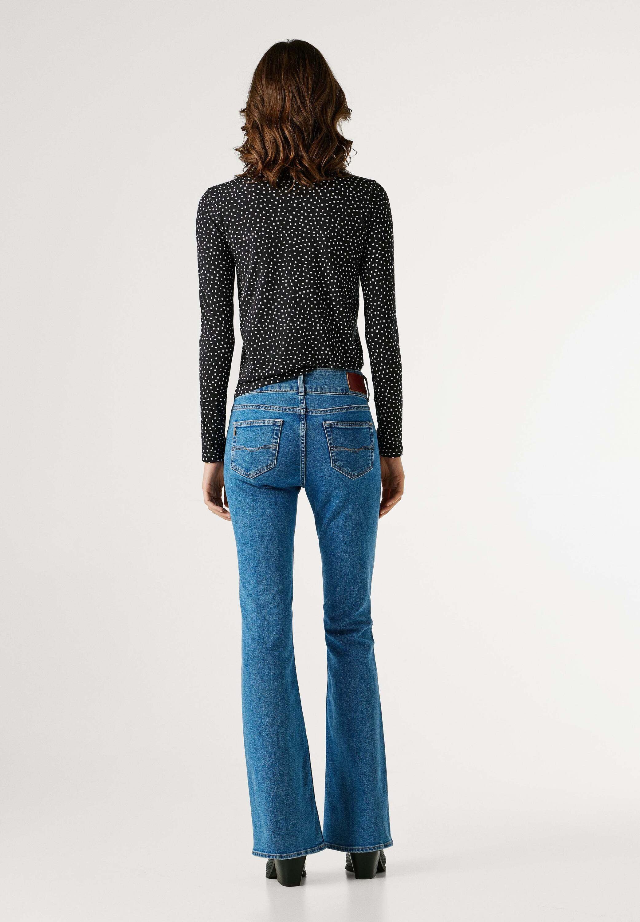 Pepe Jeans Slim-fit-Jeans flare fit jeans FLARE JEANS MW VENUS