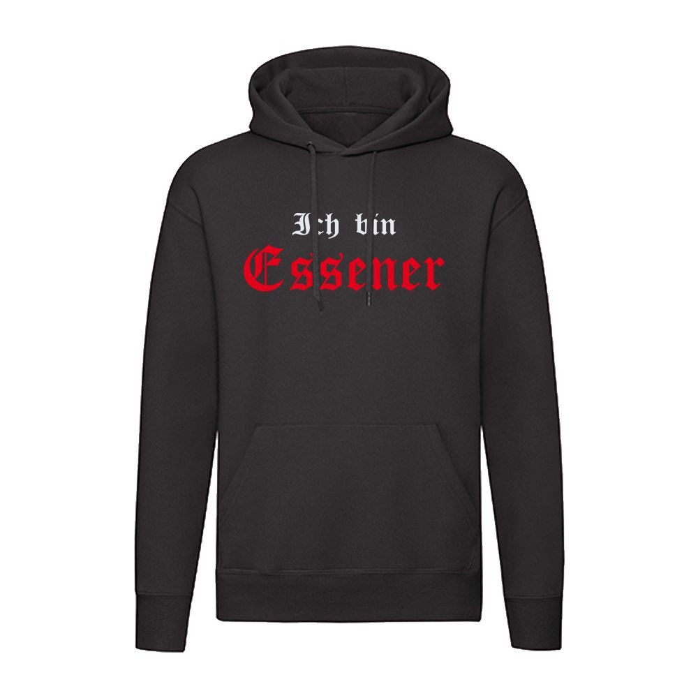 G-graphics Hoodie Ich bin Essener – ein Leben lang mit Rückendruck Unisex Pullover mit einem Motiv für den echten Fan
