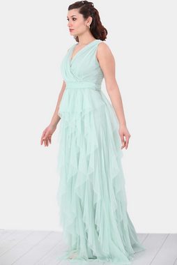 Modabout Abendkleid Langes Maxikleid Hochzeitskleid Für Damen - NELB0063D3360Ç-Y (1-tlg)