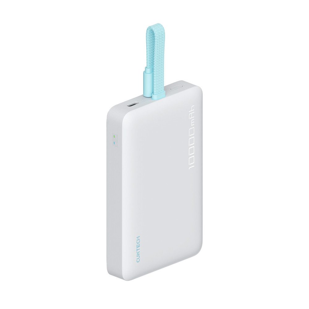 Cuktech Magnetakku Reiseakku Zusatzakku Powerbank Magnetisch CP132ML 10000 mAh (5, 9, 10 V, 1 St), magnetisch, USB-C-Kabel integriert, 22,5 W