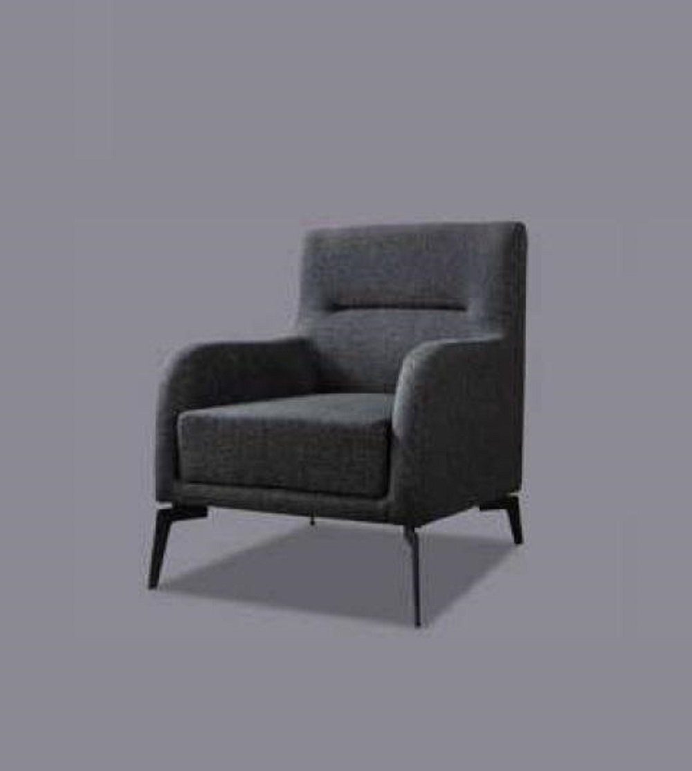 Sessel 1 Stoff JVmoebel Möbel Stuhl Wohnzimmer Textil Sitz Fernseh Einsitzer Sessel