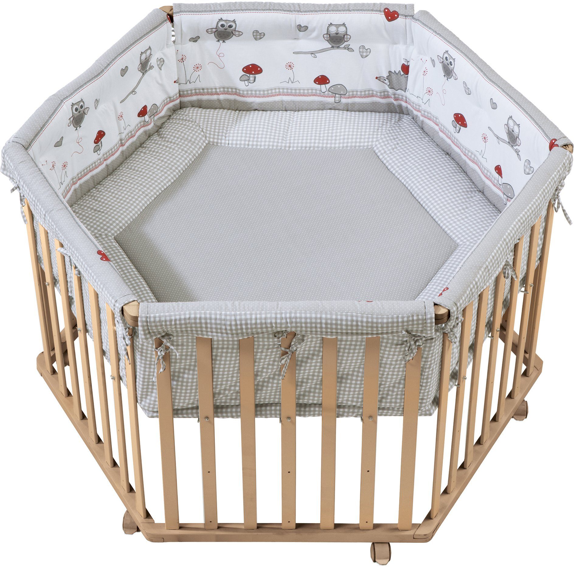 roba® Laufgitter Cosiplay Adam & Eule, günstig online kaufen