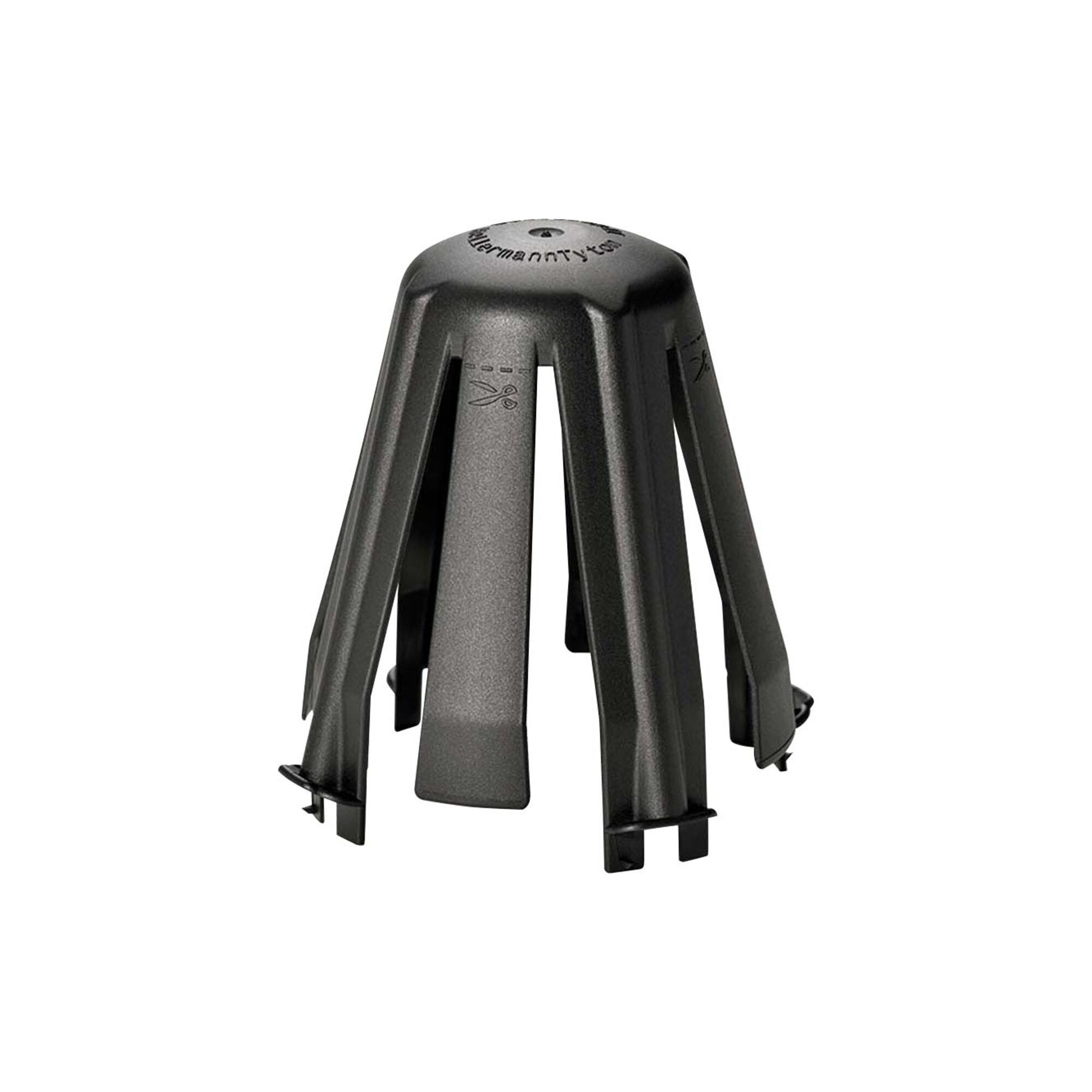HellermannTyton Rohrschelle HellermannTyton Deckenabstandhalter sw, PA66GF15 BK 10 SpotClipII 148-