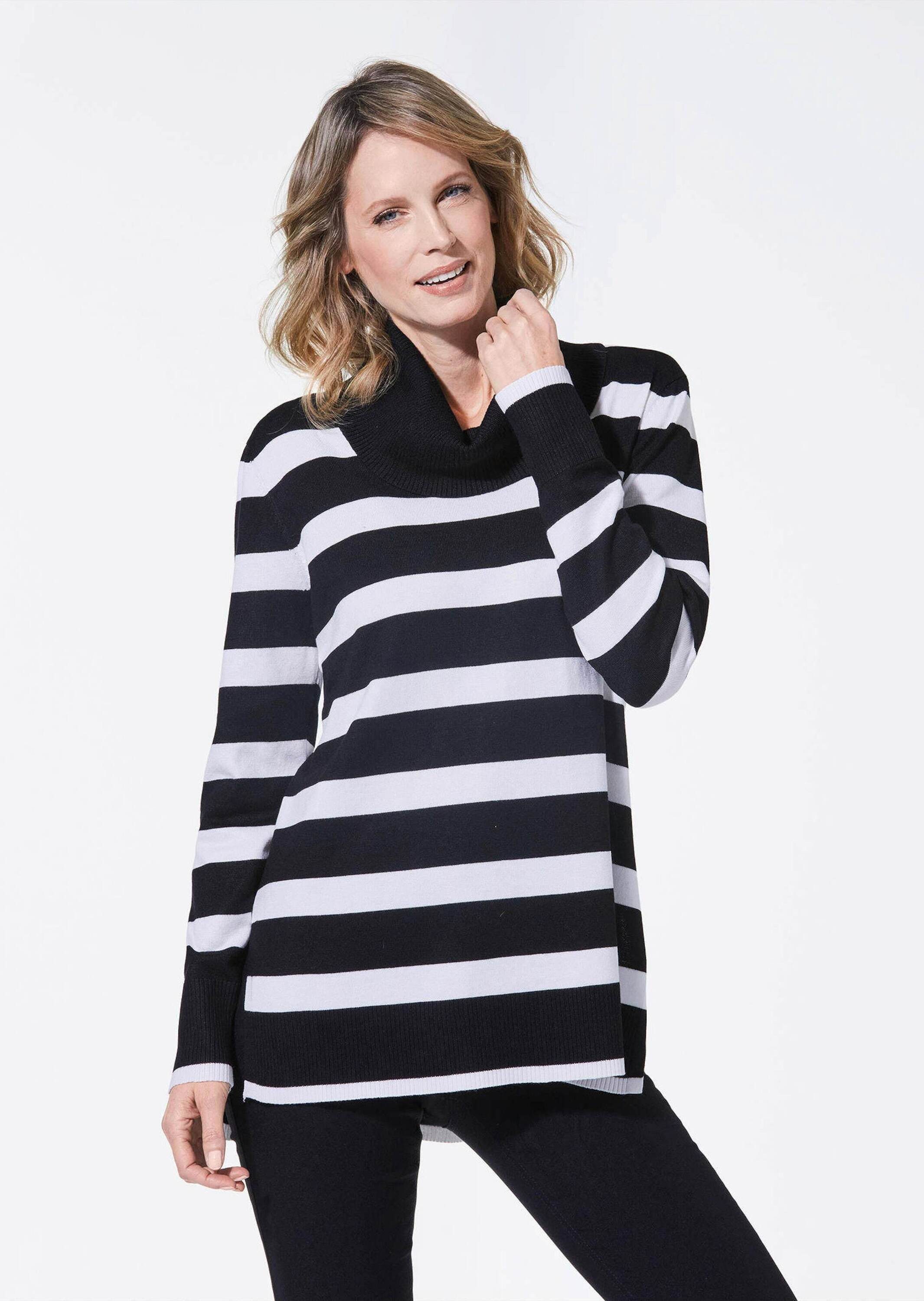 Strickpullover Rollkragenpullover