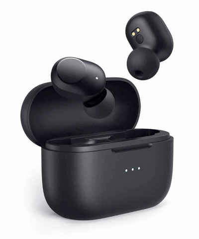 AUKEY EP-T31 Earbuds wireless In-Ear-Kopfhörer (Voice Assistant, A2DP Bluetooth, HFP, AVRCP Bluetooth, HSP, AAC, BT5, Bluetooth, Low Latency Modus, Touch Control, 30h Akku, USB-C, IPX5, Qi-fähig)