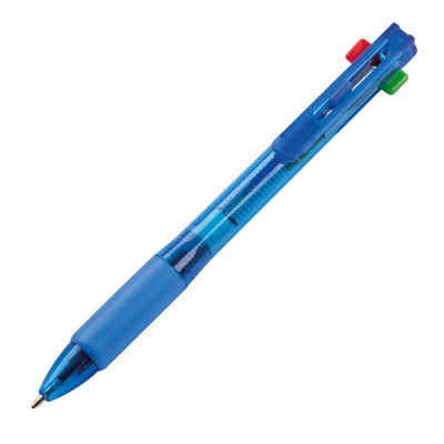 Livepac Office Kugelschreiber 4in1 Kugelschreiber mit 4 Schreibfarben / Kugelschreiberfarbe: blau