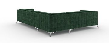 JVmoebel Ecksofa, Stoff L-Form Couch Wohnlandschaft Ecksofa Garnitur Design Modern