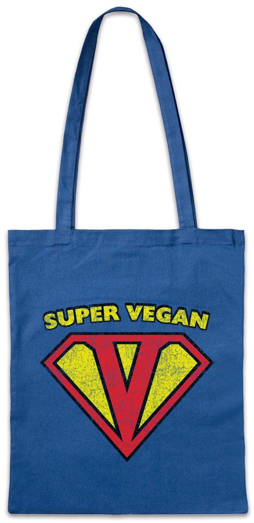 Beuteltasche Super Vegan Stofftasche Vegan Vegetables Vegetarianism Vegetarier