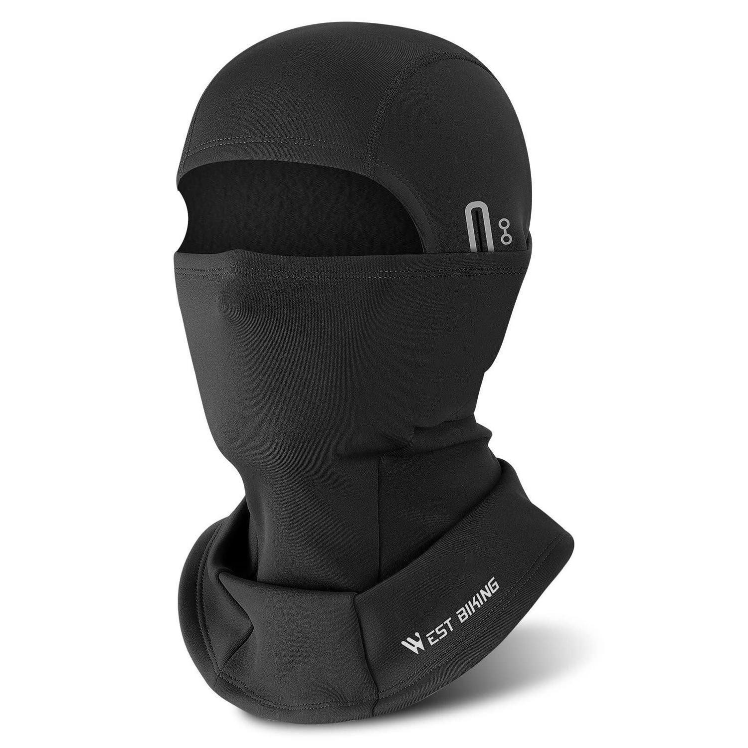 Sturmhaube Sturmhaube Balaclava Motorrad Herren Damen Einheitsgröße Schwarz