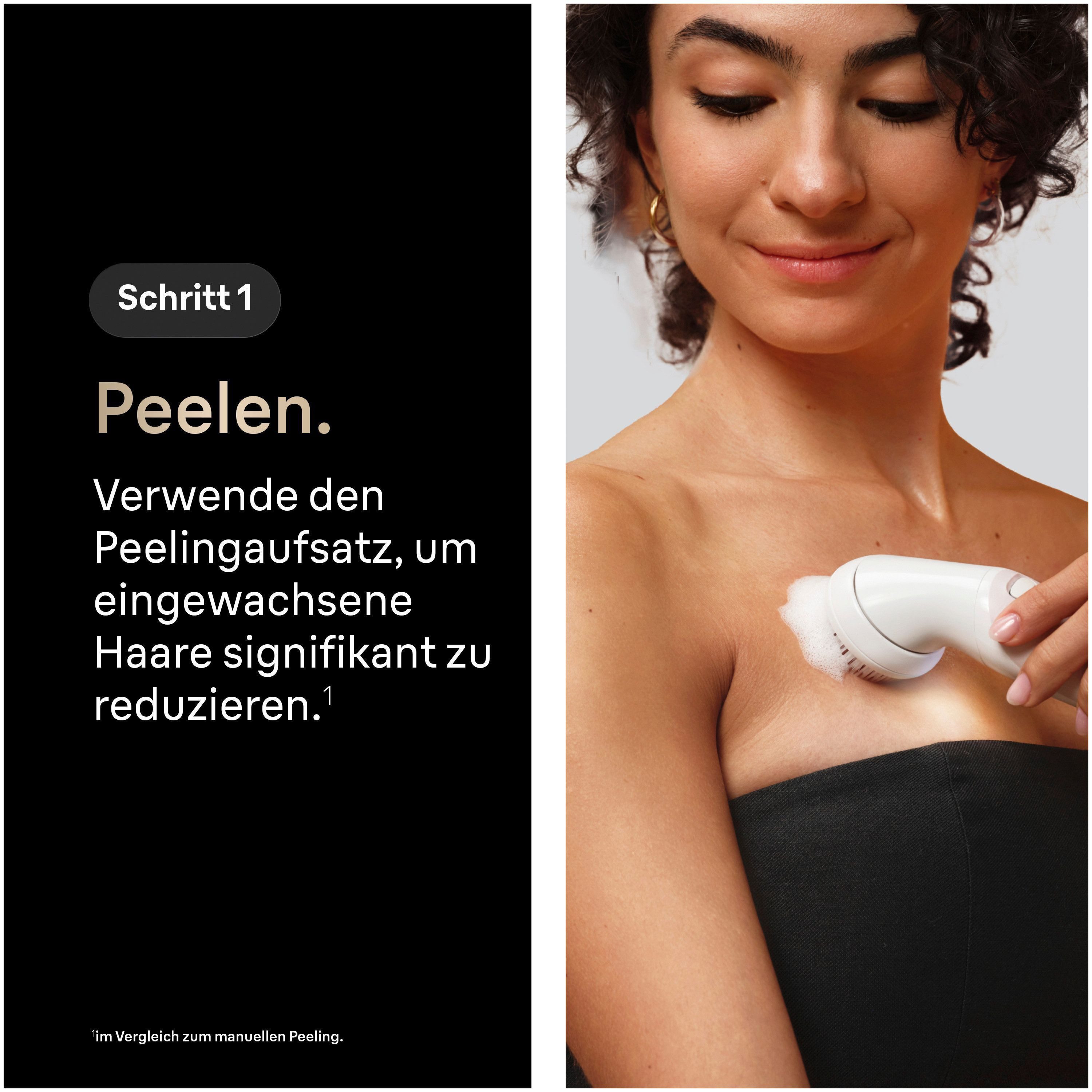 Braun Epilierer Silk-épil Flex SkinSpa 9 SES9-481 3D (Modell 2026) 9-681 (Modell 2025), All-In-One Set, FaceSpa-Epilierer & Mini-Rasierer für das Gesicht – Bild 4 von 5