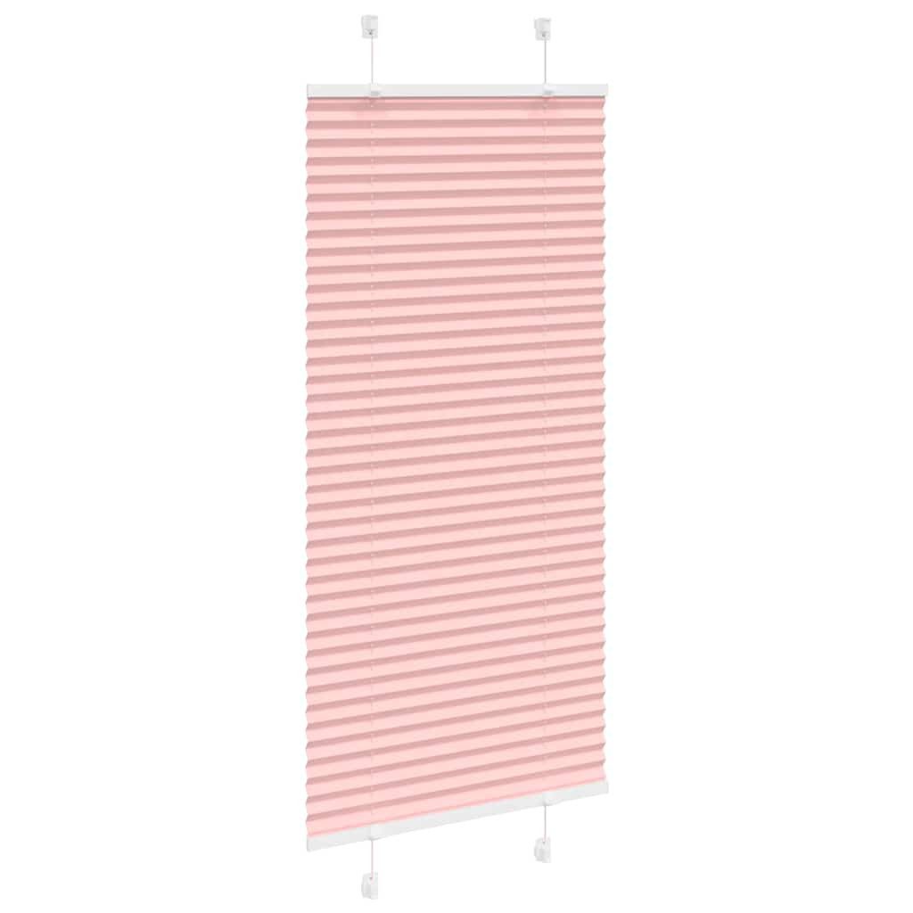 vidaXL Jalousie 60 x 150 cm Plissee Rosa 60x150 cm Stoffbreite 59,4 cm Polyester