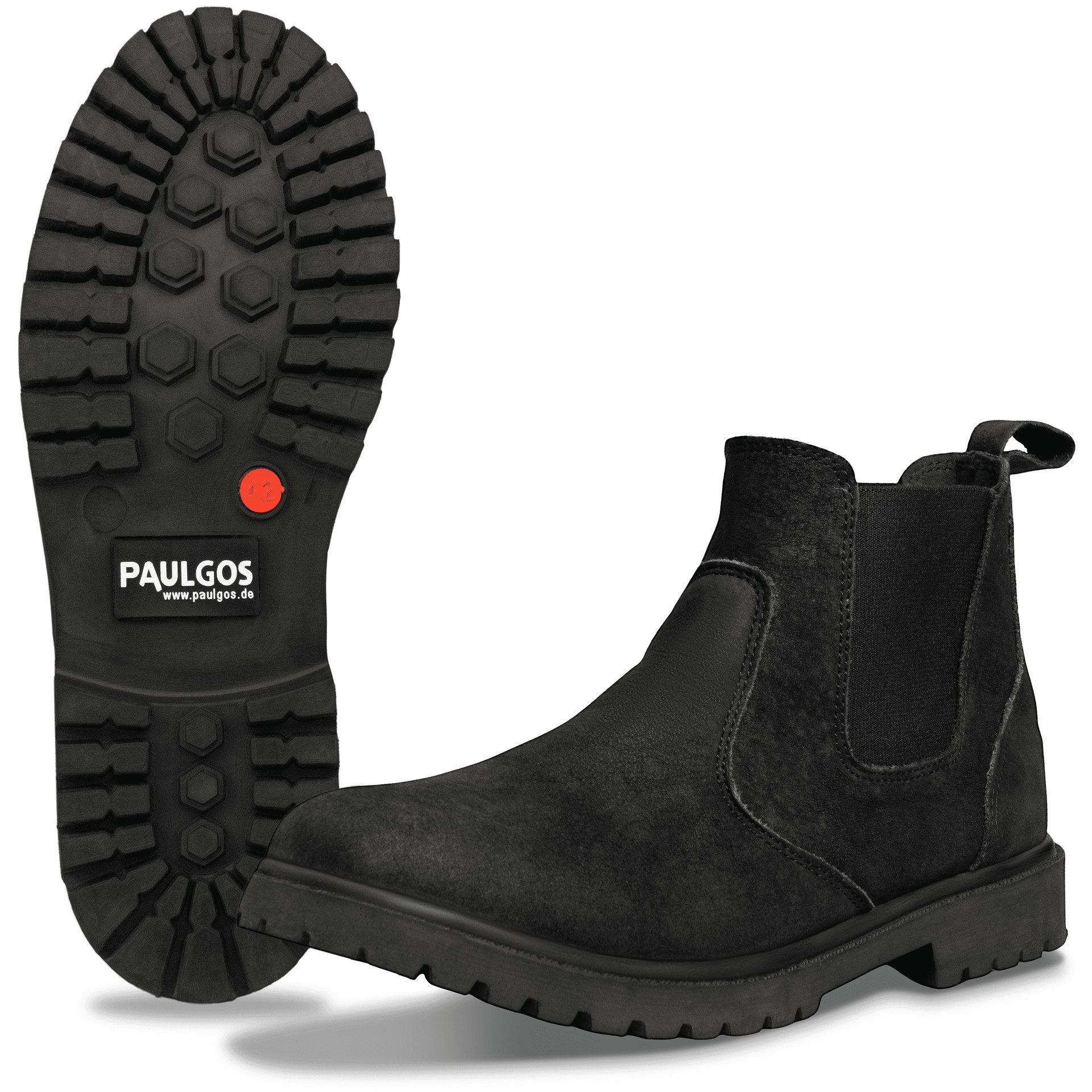 PAULGOS Herren Chelsea Boots, Stiefeletten Größe 39-47 in 3 Farben Chelseaboots