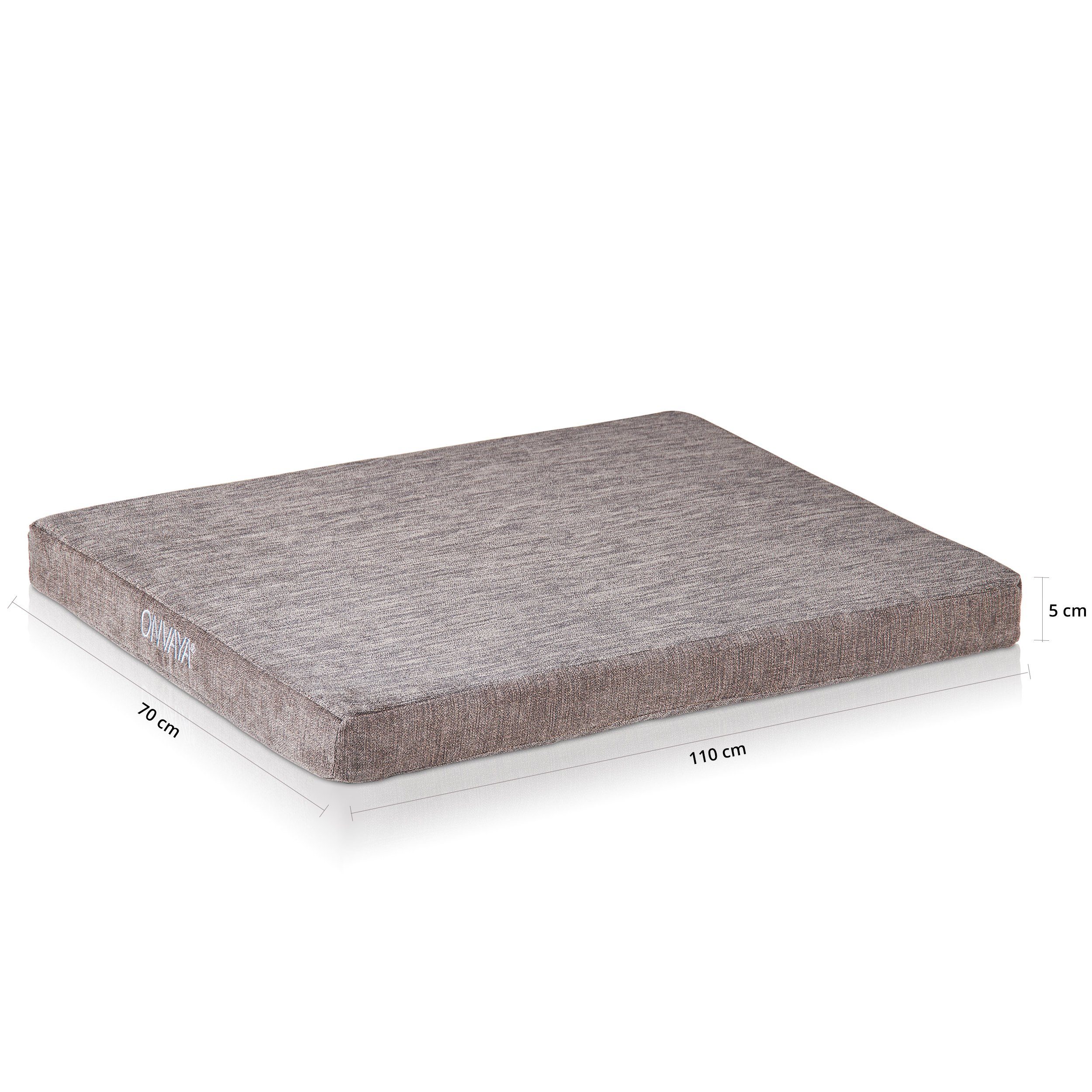 ONVAYA Hundematte Hundekissen aus Memory Foam, orthopädisch, 95 Grad waschb günstig online kaufen