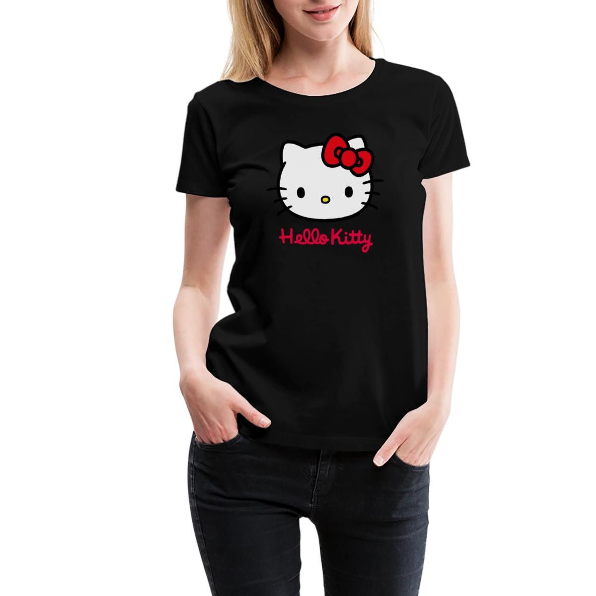 Spreadshirt T-Shirt Hello Kitty Klassisch Mit günstig online kaufen