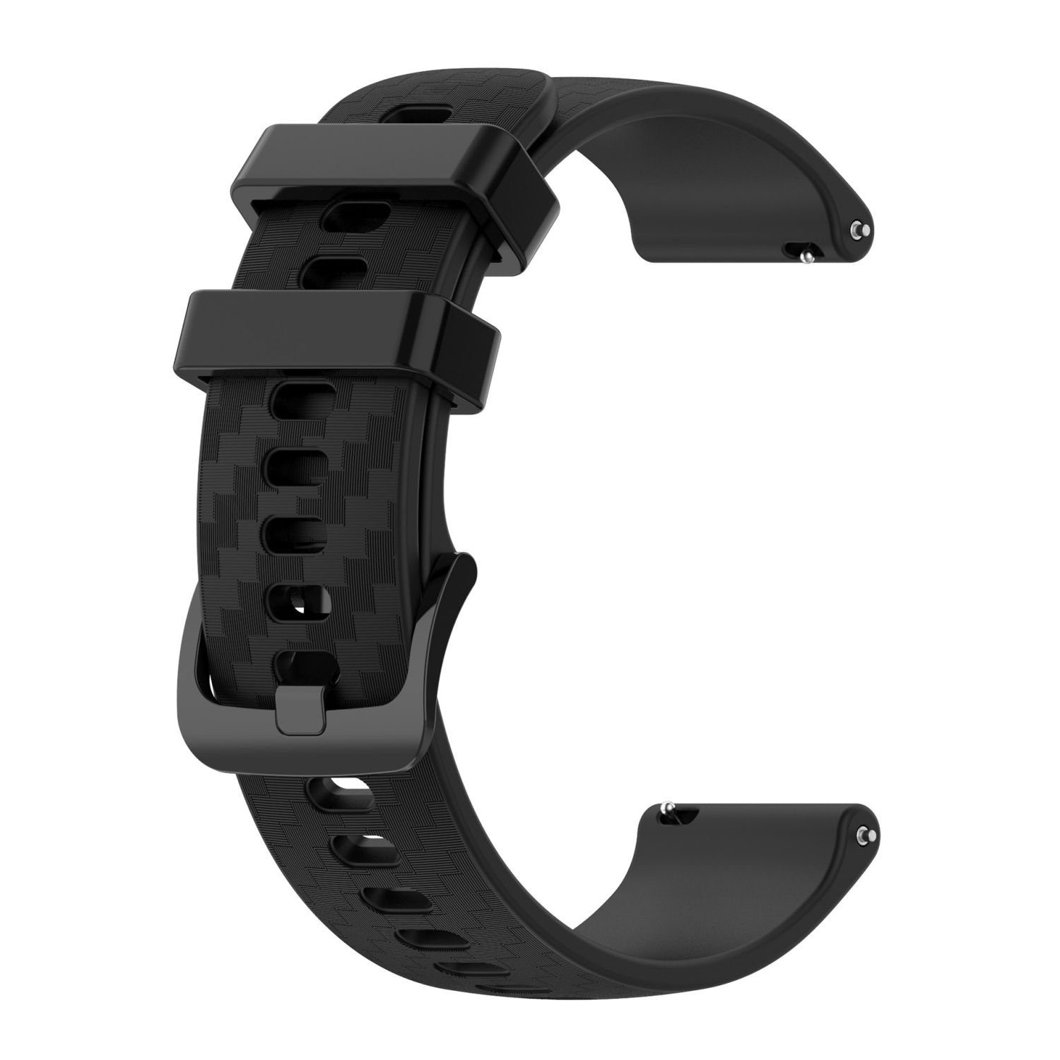 König Design Smartwatch-Armband Garmin VivoMove Luxe 20mm, Armband für Garmin VivoMove Luxe 20mm - Uhrenarmband Ersatz Armband Band Loop Schwarz