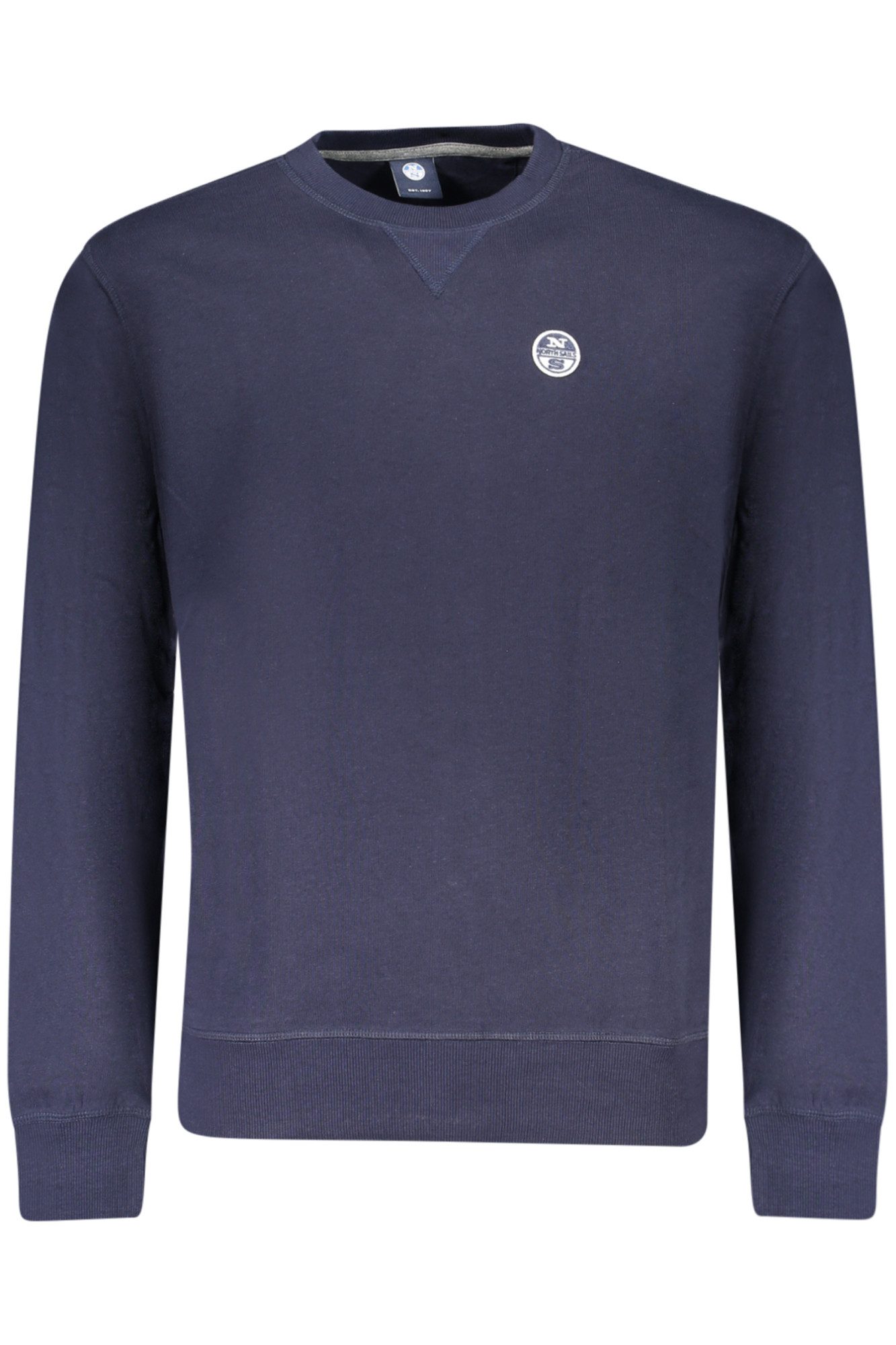 North Sails Sweatshirt Herren-Sweatshirt Blau – Langarm, Rundhals