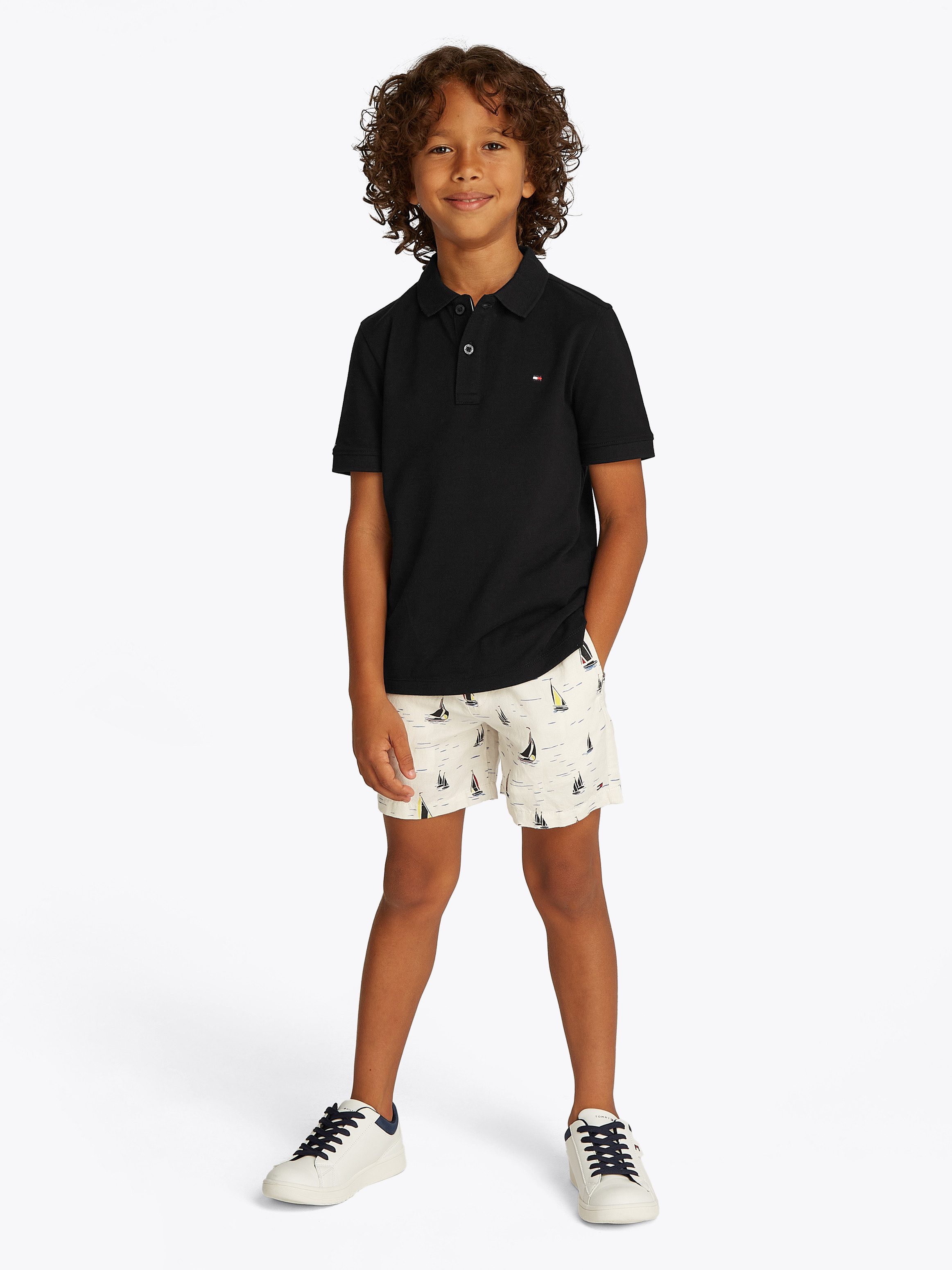 Tommy Hilfiger Poloshirt FLAG POLO SS günstig online kaufen
