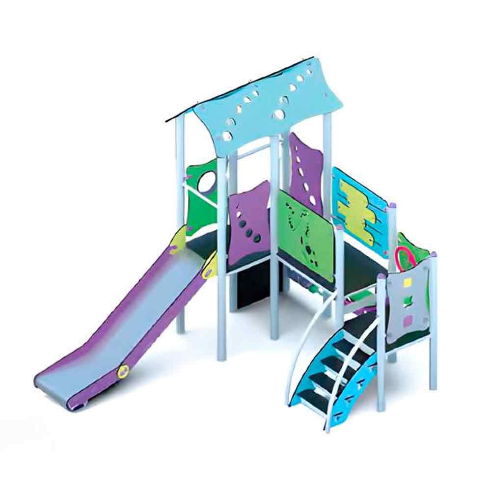 JVmoebel Spielturm Klettergerüst aus hochwertigem Material für Abenteuerspielplatz, Made in Europa