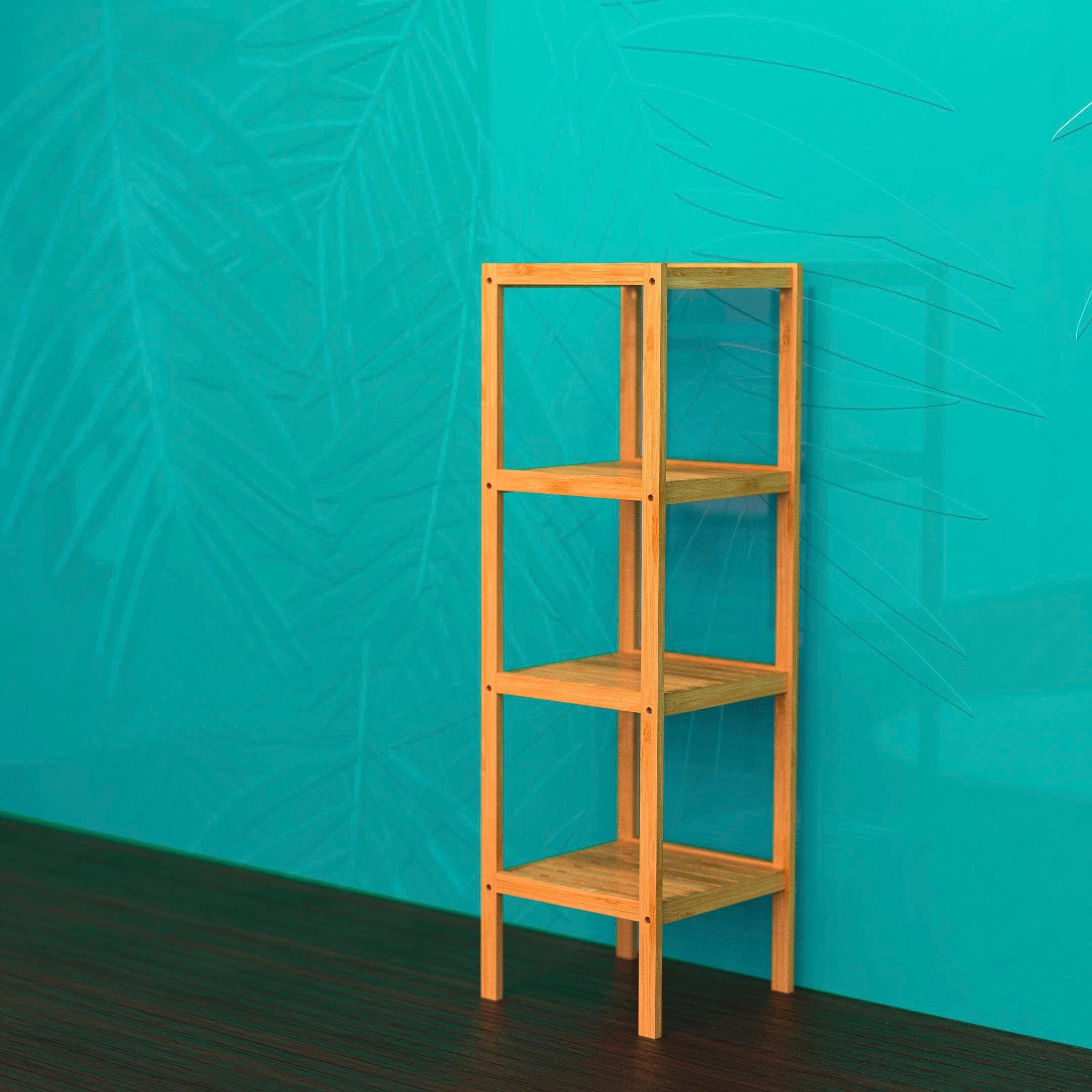 Eisl Badregal, schmal, mit 4 Ablagefächern, 34 cm breit günstig online kaufen