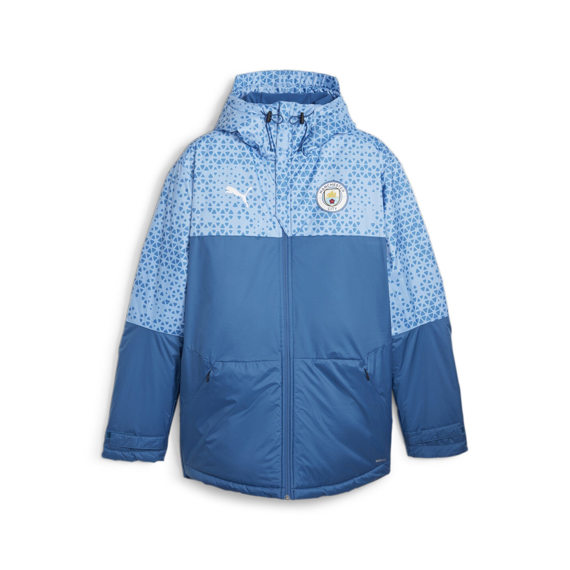 PUMA Winterjacke Manchester City Football Graphic Winterjacke Herren