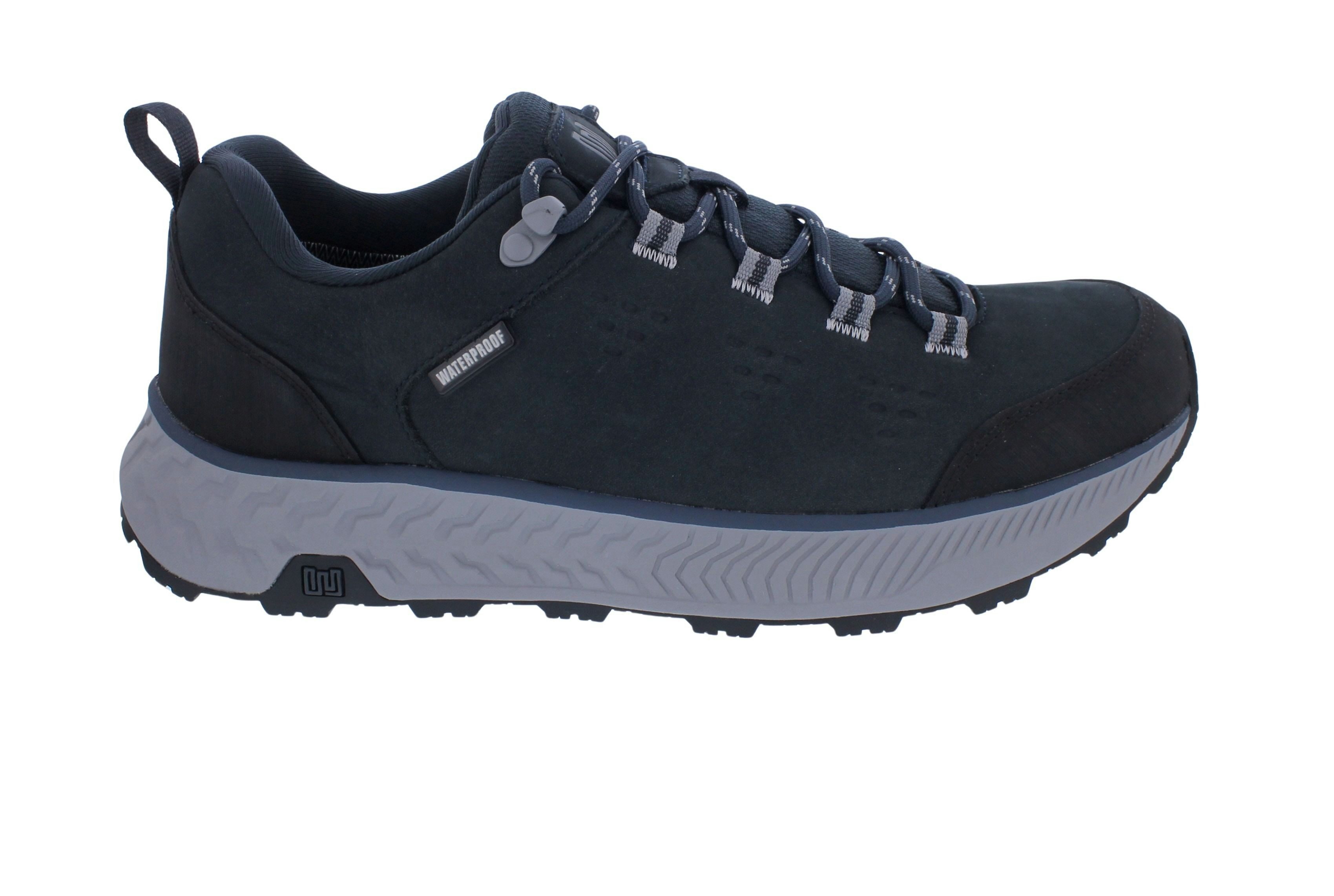 Waldläufer Waldläufer Halbschuh H-Michi 540951-102-194, Nubukleder mit Gummikappe Schnürschuh