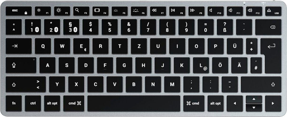 Satechi Keyboard-DE (German) Bluetooth Tastatur Slim X1