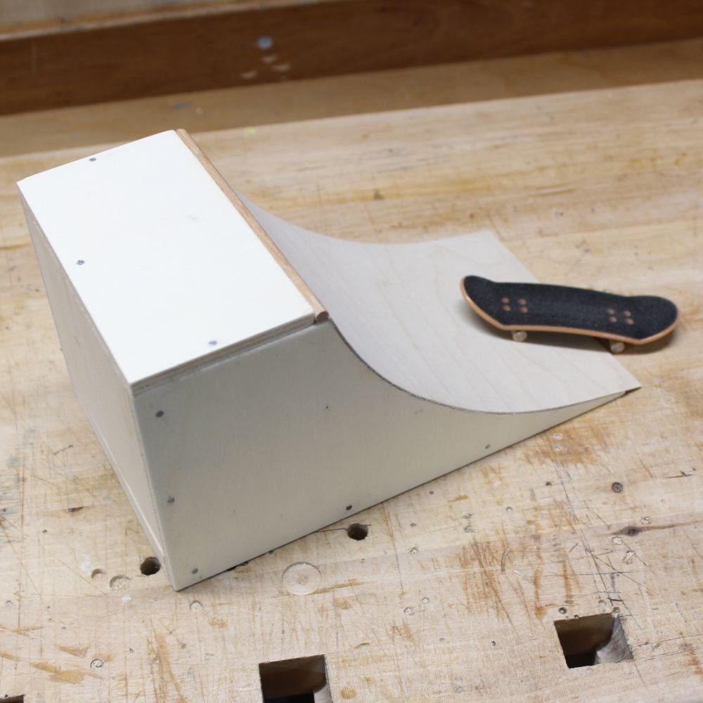 Die Werkkiste Modellbausatz Die Werkkiste - Werkprojekt Fingerboard-Rampe