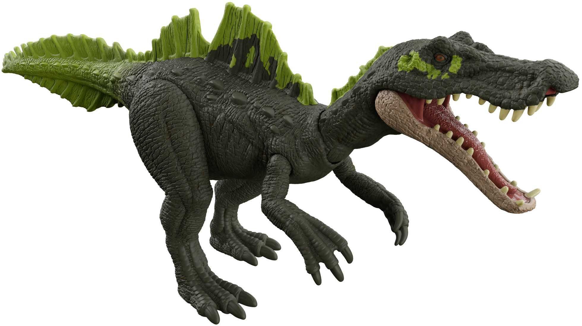 Actionfigur World, Mattel® Soundeffekten Strikers Jurassic Roar mit Ichthyovenator,