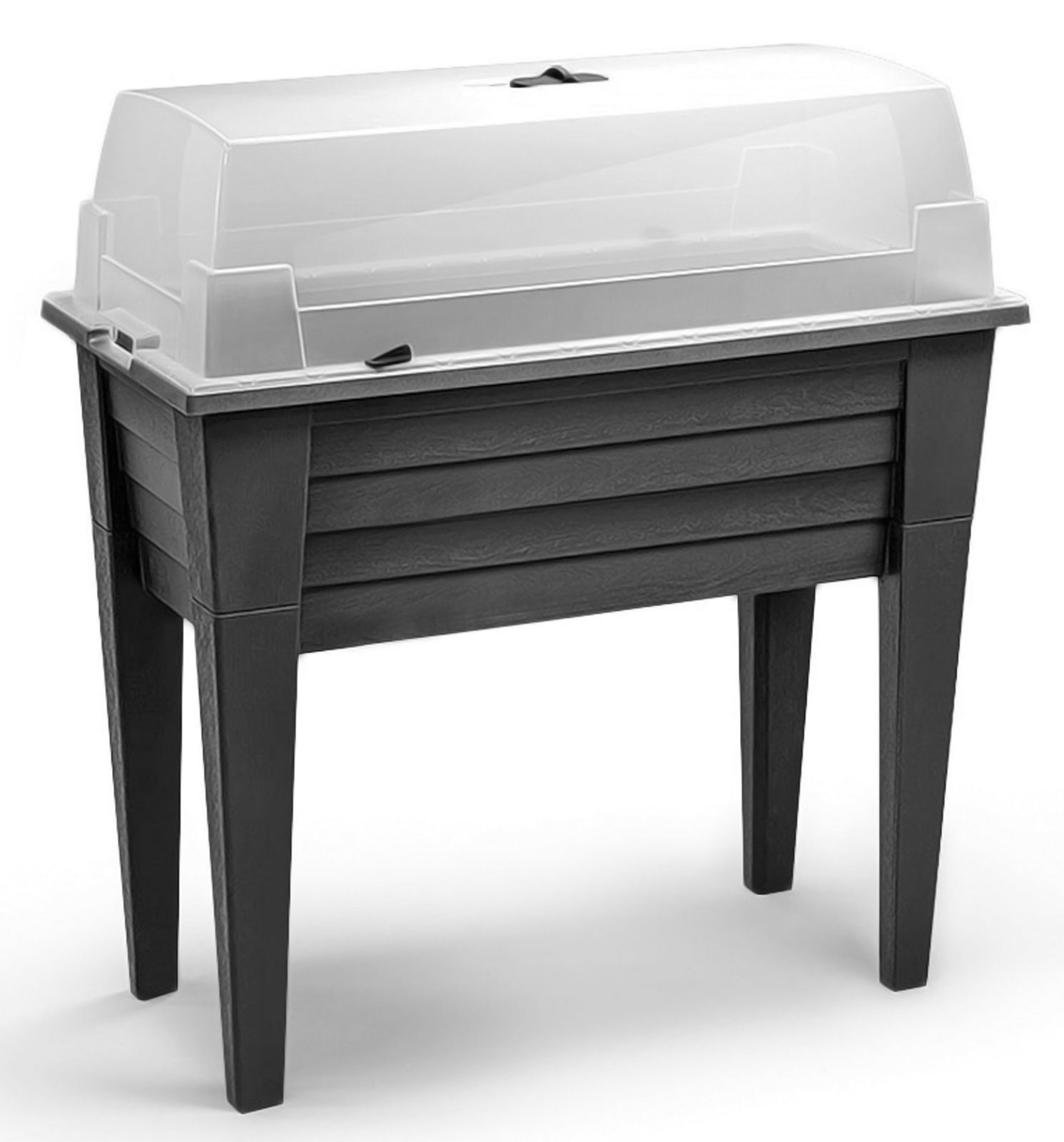 Spetebo Hochbeet Kunststoff Anzucht Gewächshaus auf Beinen (Packung, 1 St., günstig online kaufen