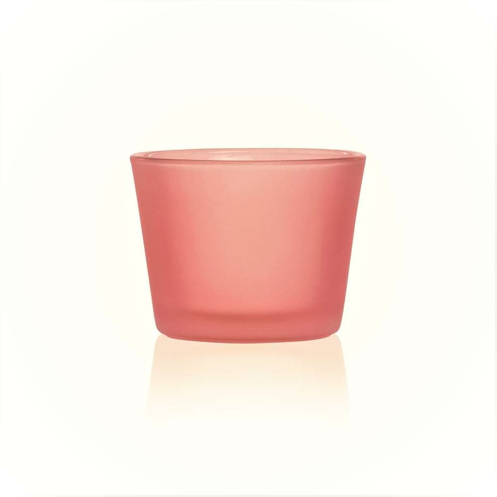 Sandra Rich Teelichthalter SANDRA RICH, Teelichtglas Windlicht "PROMO" 6 x 4,5cm MATT