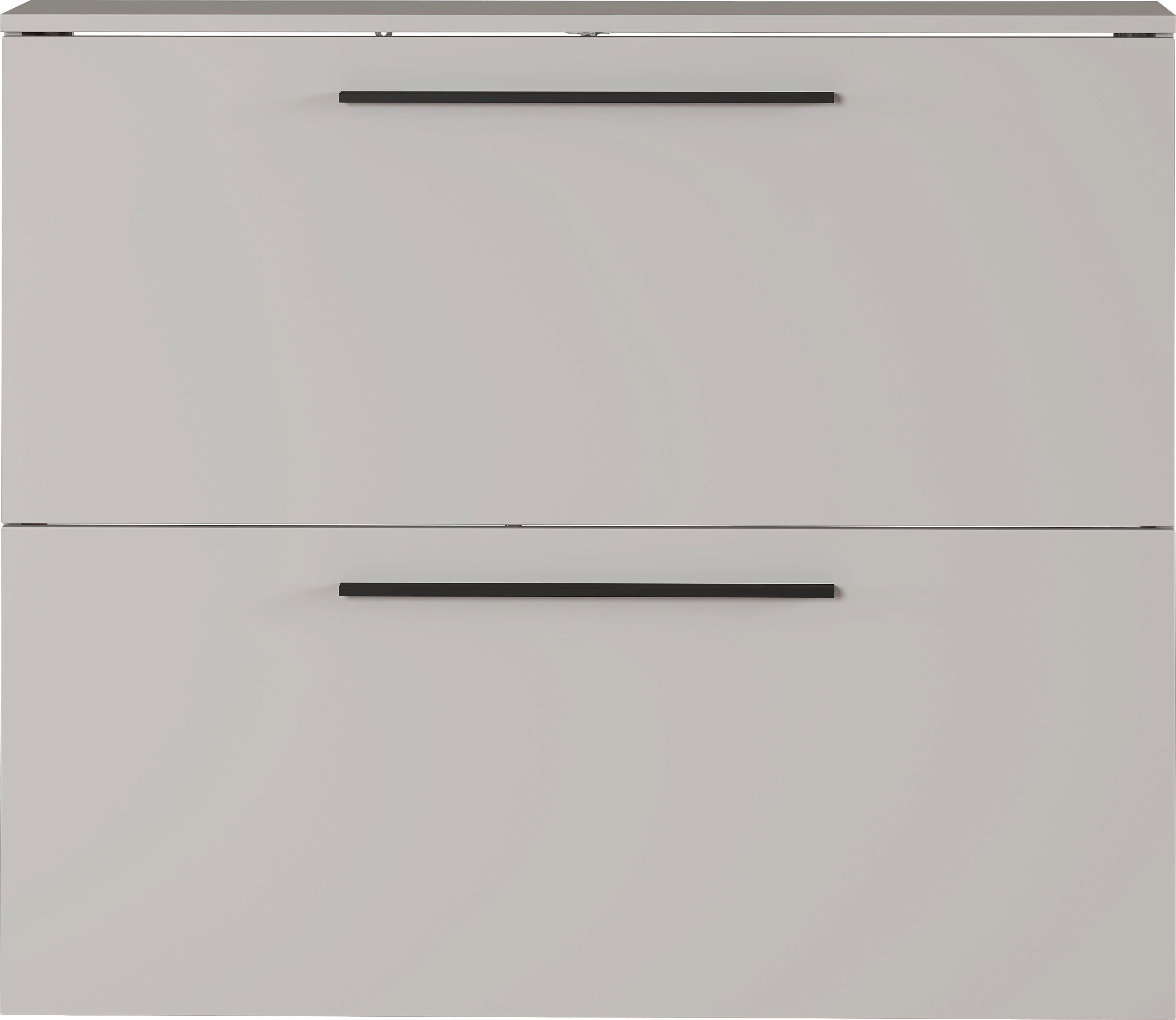 GERMANIA Schuhschrank Utah Schuhschrank in 2 Breiten, mit 2 oder 3 Klappen Tiefe 19cm, ideal für schmale Flure, Metallschuhkörbe, Made in Germany – Bild 2 von 5