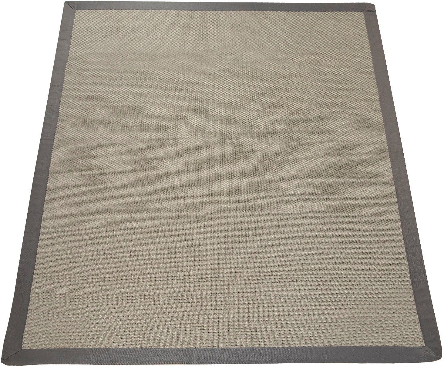 Flachgewebe, Bordüre, creme Paco gewebt, In- Sisala Optik, Teppich 4 270, Outdoor mm, Home, Sisal und Höhe: geeignet rechteckig,