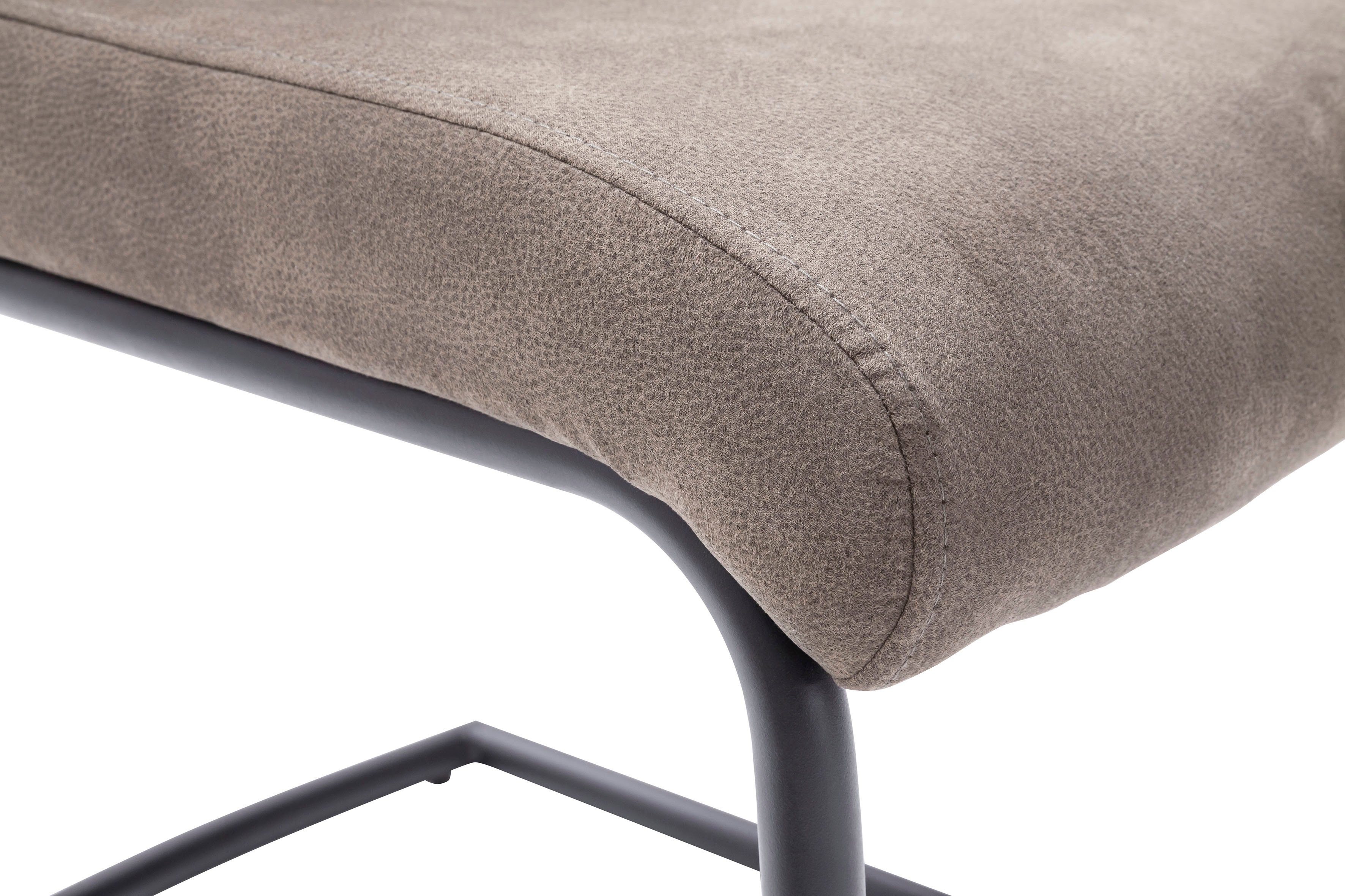 MCA furniture Freischwinger Acroma, kg 150 mit Griffloch Belastbar Sand bis maximal