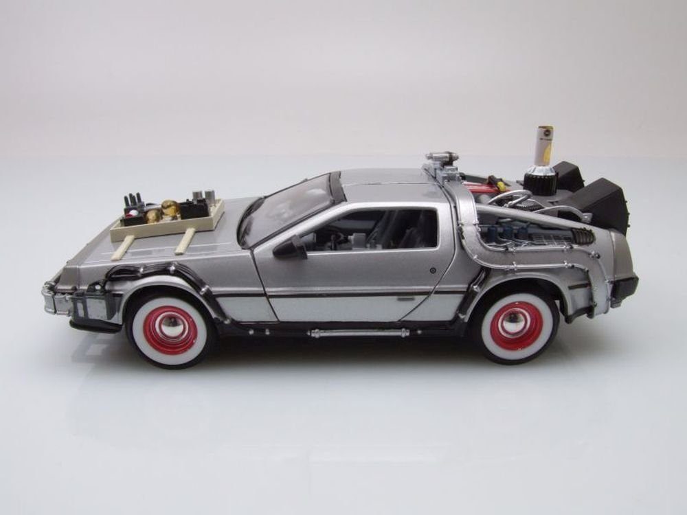 Welly Modellauto DeLorean Zurück in die Zukunft Teil 3, Maßstab 1:24