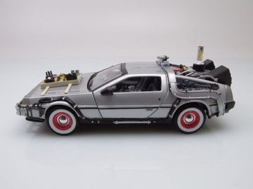 Welly Modellauto DeLorean Zurück in die Zukunft Teil 3 Modellauto 1:24 Welly, Maßstab 1:24