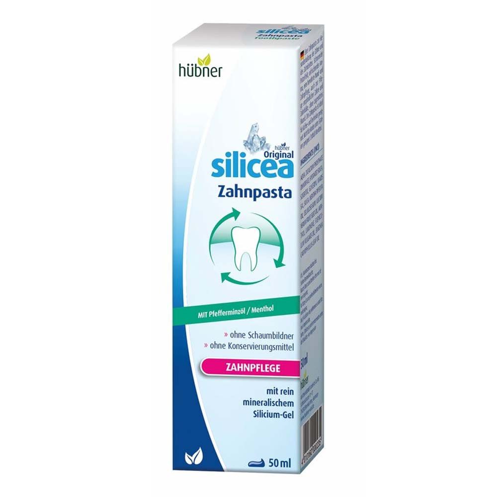 Zahnpasta Zahncreme mild - Silicea mit Pfefferminzöl 50ml 2er Pack
