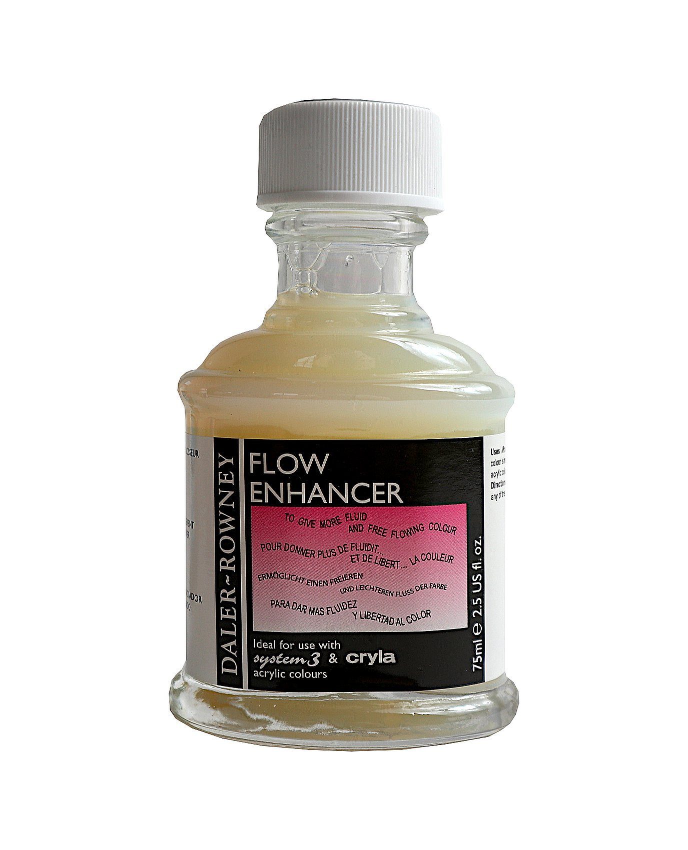 Enhancer 75 - DALER Rowney ROWNEY Flow ml Daler - Farbflussverbesserer Firnis