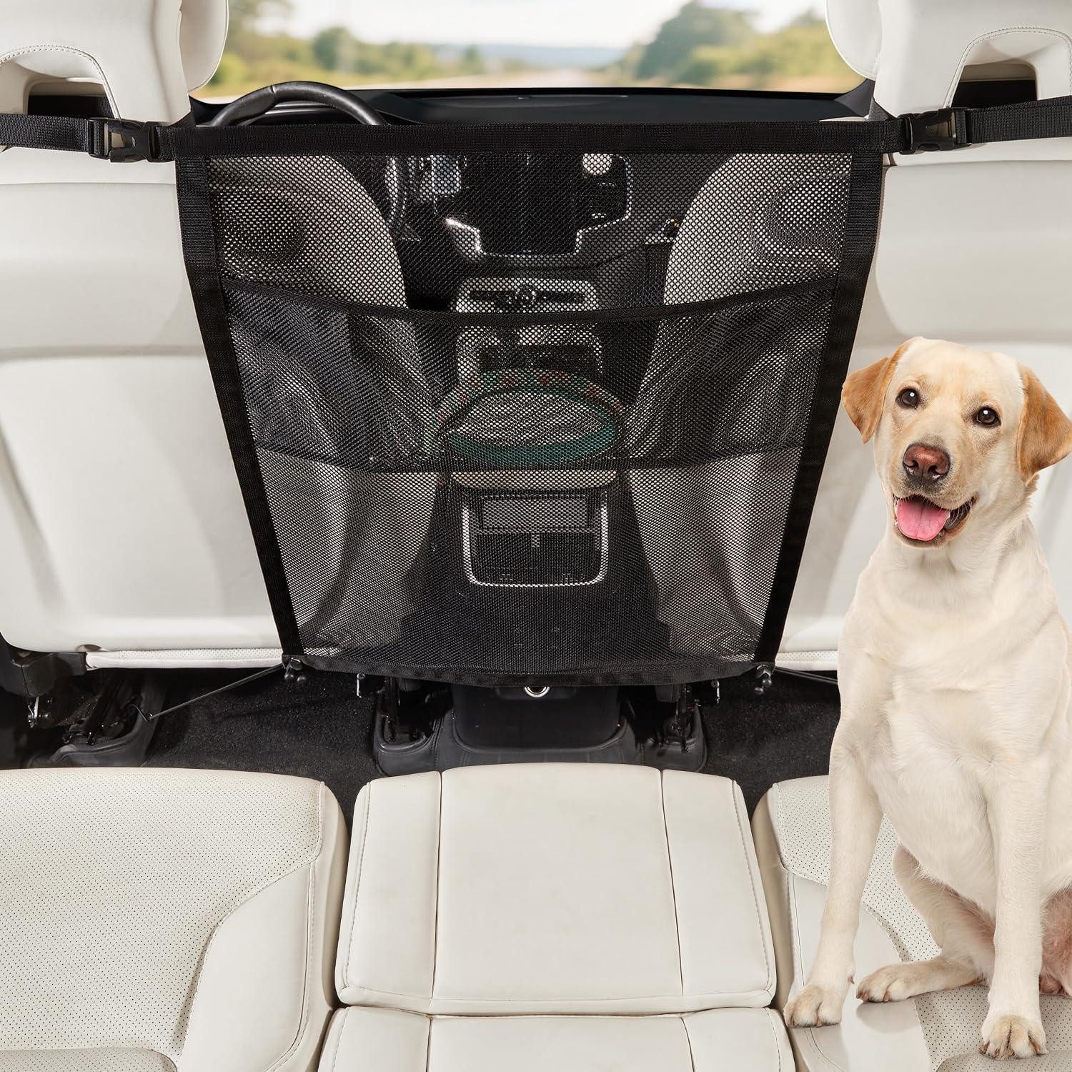 LuxusKollektion Tiersicherheitsnetz Hundegitter Auto Aufbewahrungstasche universell verstärkt