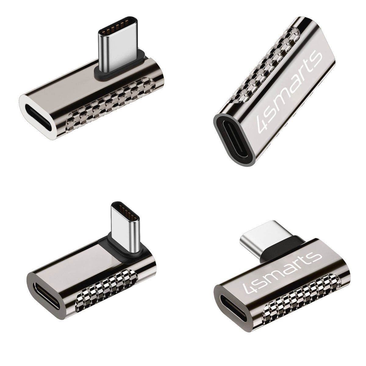 4smarts USB-C OTG Adapter Set 4 Stk. Induktions-Ladegerät