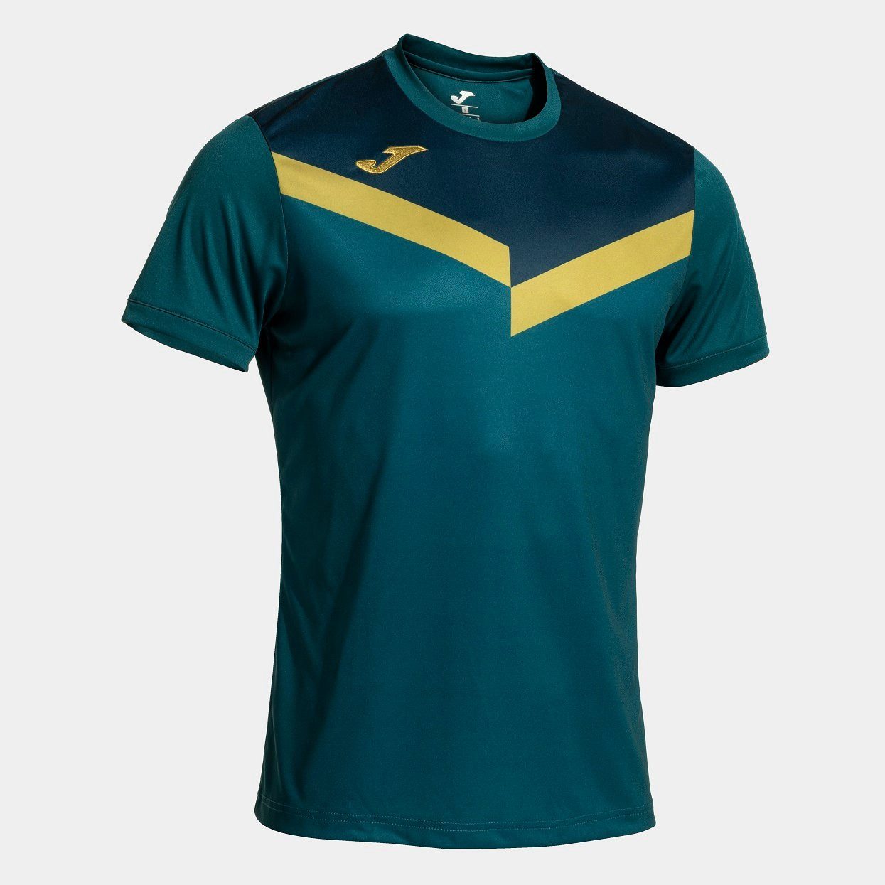 Joma T-Shirt Camiseta Manga Corta Court (100% Polyester) blaugrün Herren