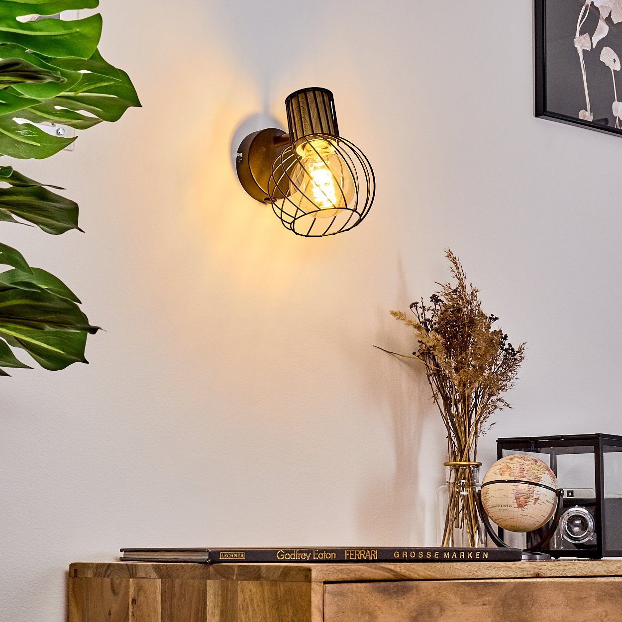 hofstein Wandleuchte Retro Wand Лампы Flur Прожекторы drehbar Wohn Schlaf Zimmer Leuchten