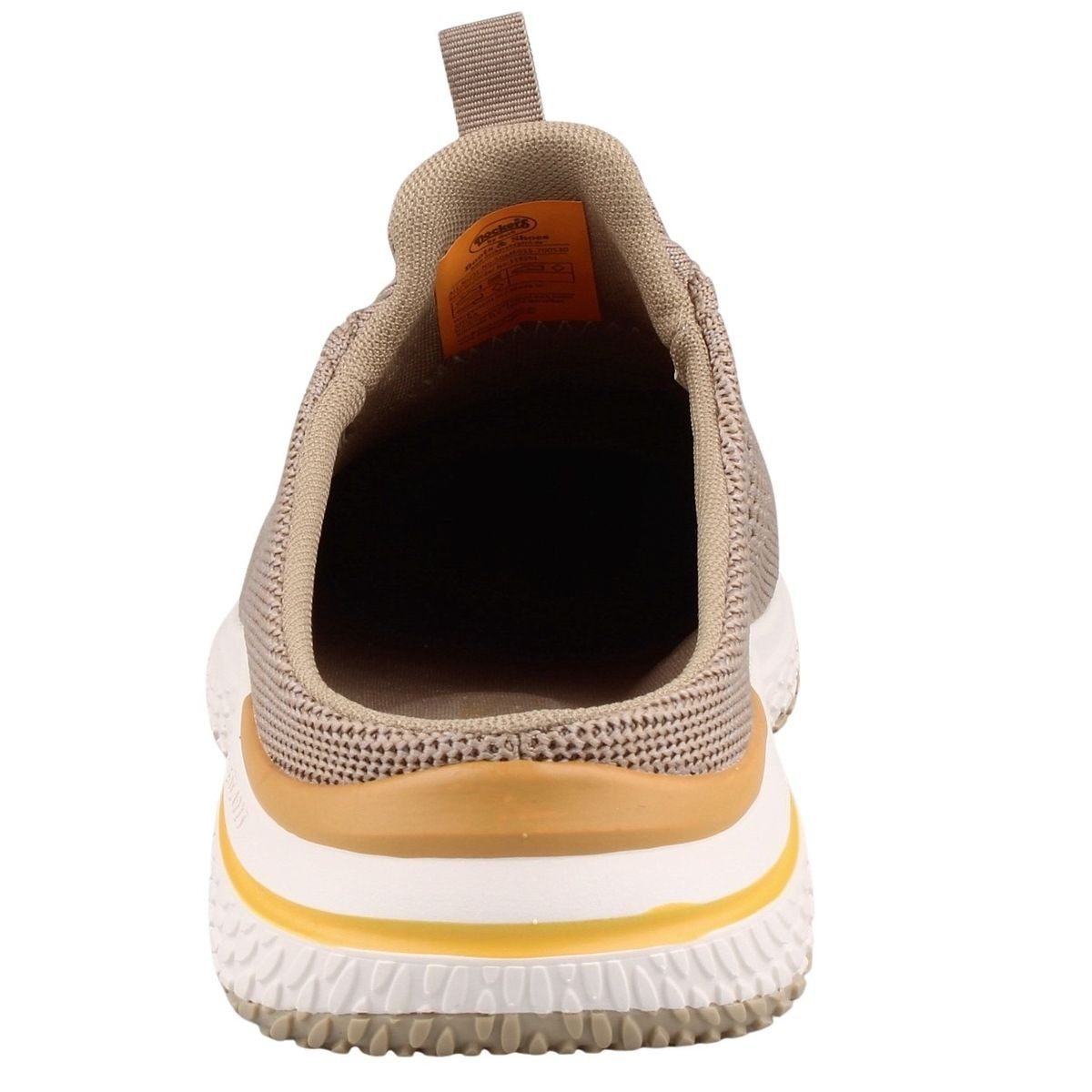Chaussures Bateaux Dockers 'Sabots Sneakers' Homme - Réf. 50ME015 - Beige - Neuf