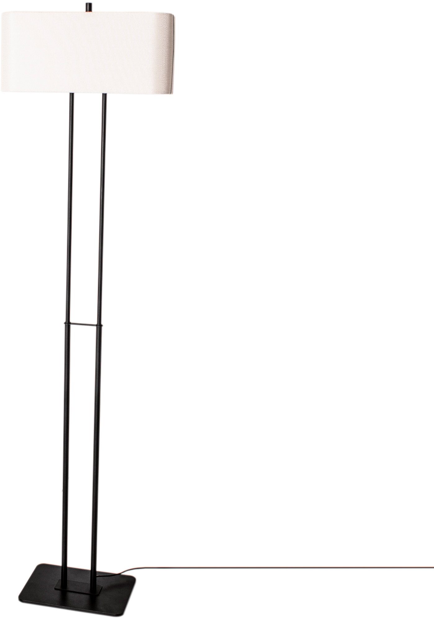 Luton, mit Leuchtmittel, Rydens Stoffschirm By ohne Stehleuchte Stehlampe